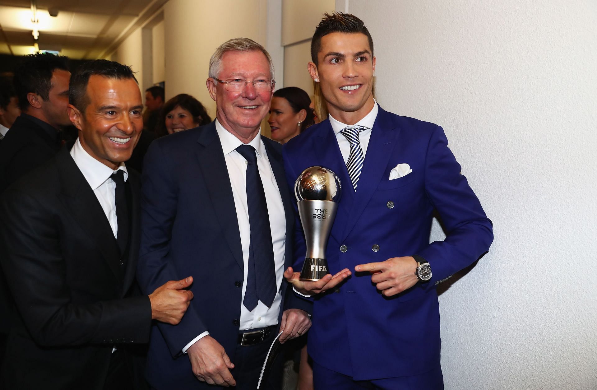 Sir Alex Ferguson and Cristiano Ronaldo (L to R) - Source: Getty